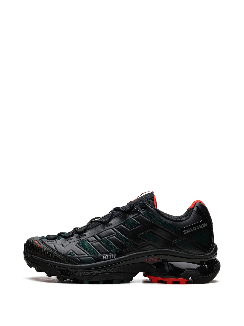 Salomon x Kith XT-4K "Kithmas Black" sneakers Zwart