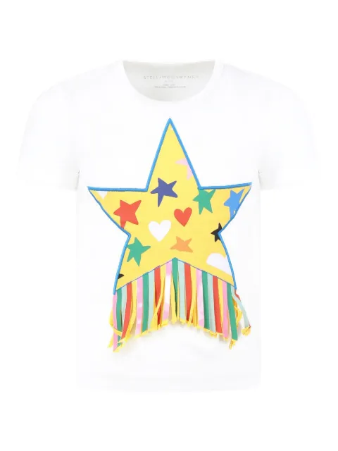 Stella McCartney Kids star-embroidered T-shirt  