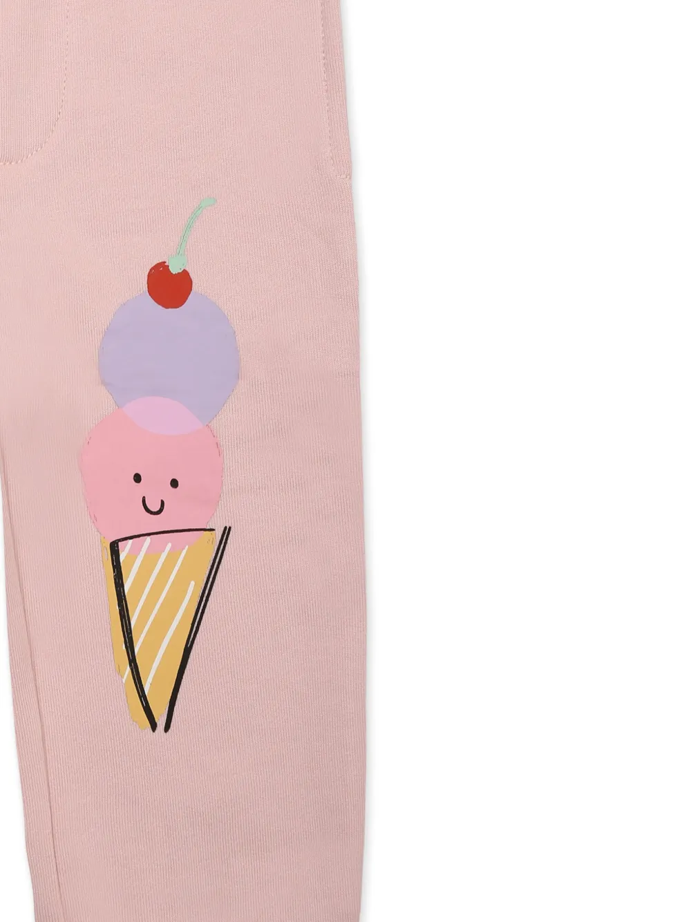 Stella McCartney Kids Joggingbroek met grafische print Roze