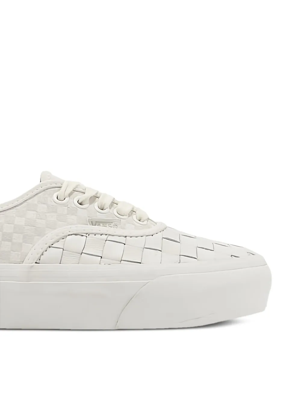 Vans Authentic Platform 2.0 "White Woven" sneakers | Low-Tops | Image 2