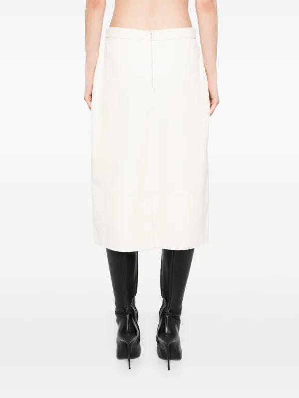 Cynthia Rowley レザースカート