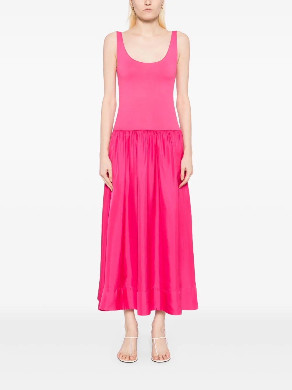 Cynthia Rowley Jurk met verlaagde taille - Roze