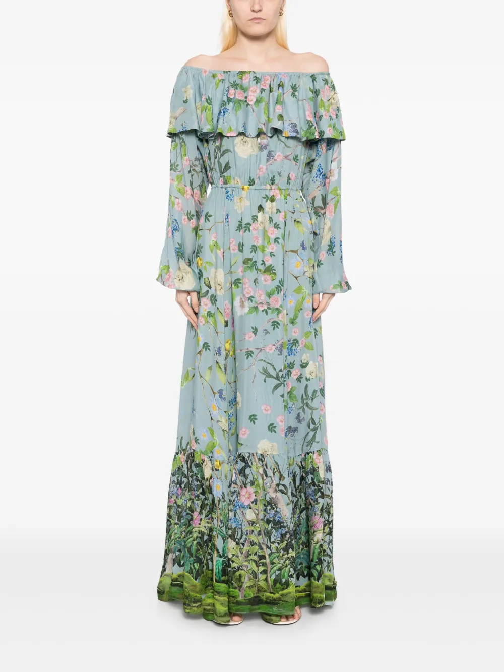 Cynthia Rowley silk dress - Blauw