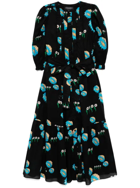 Cynthia Rowley voile pintuck dress