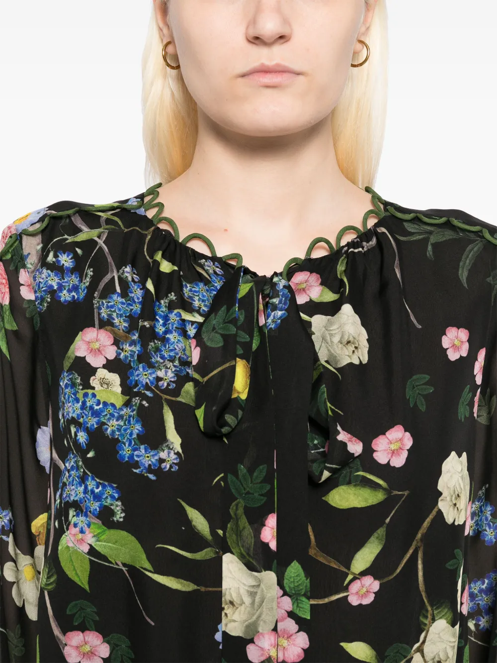 Cynthia Rowley Delilah jurk Zwart