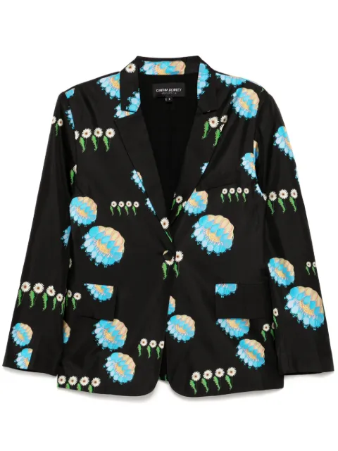 Cynthia Rowley blazer de sarga