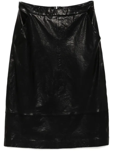 Cynthia Rowley leather skirt