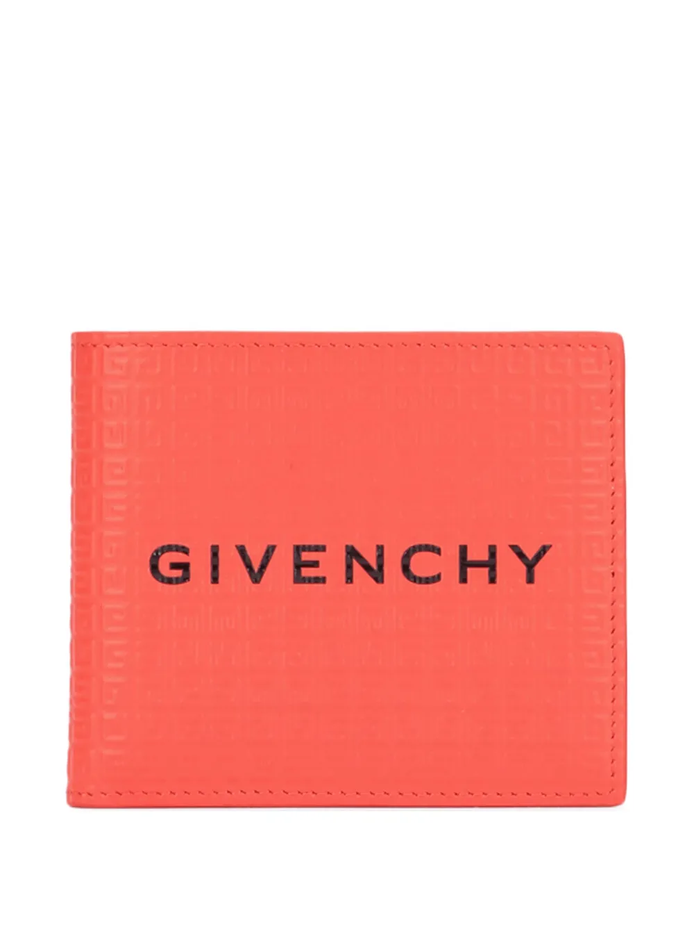 Givenchy Portemonnee met logo-reliëf Oranje