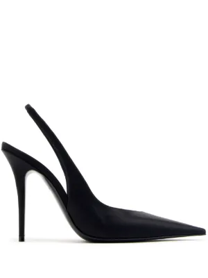 Manolo Blahnik スリングバック パンプス | ブラック | FARFETCH JP