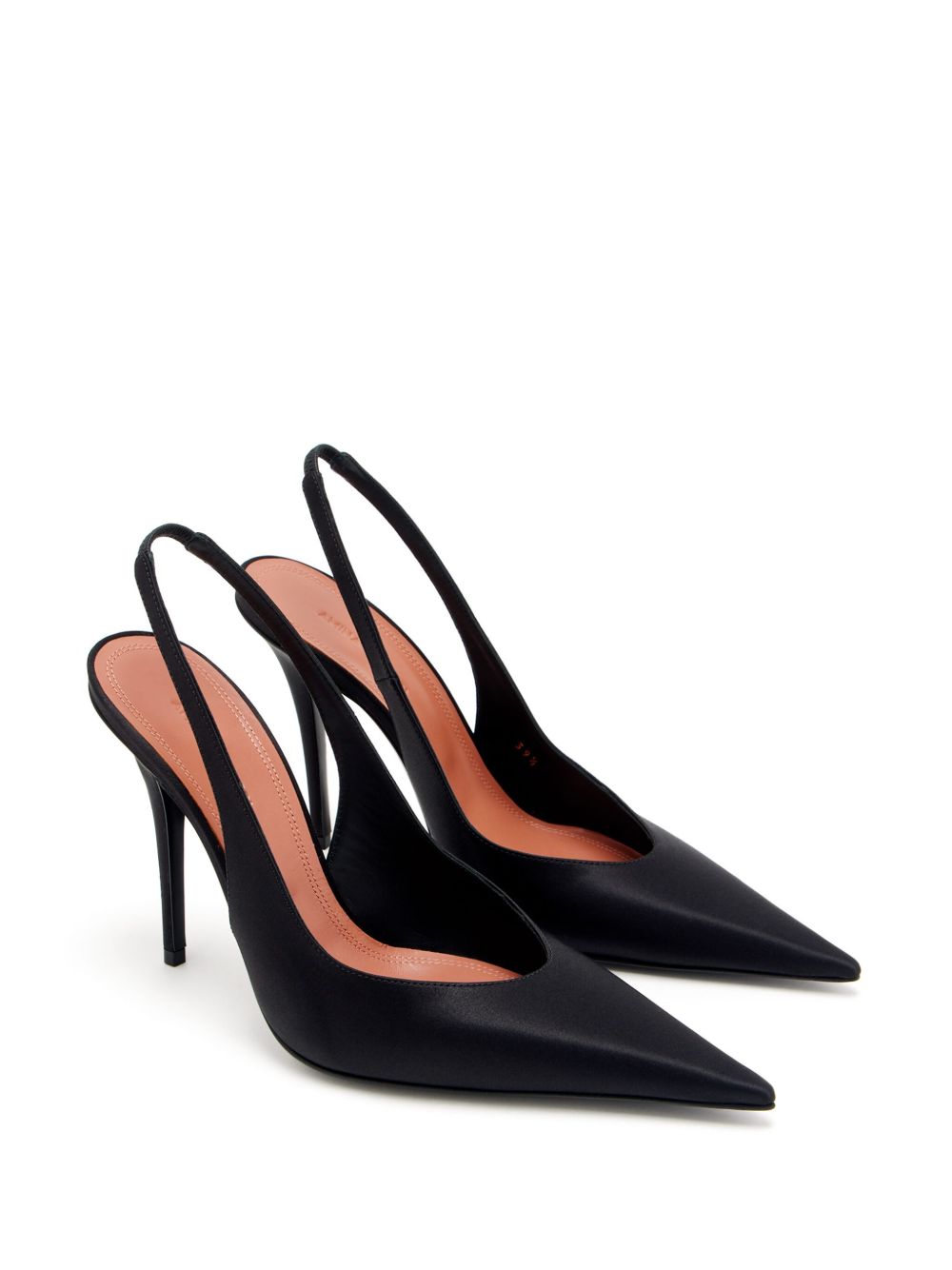 Amina Muaddi 105 mm Anok pumps - Zwart