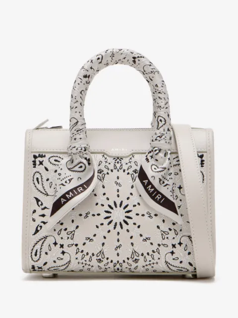 AMIRI micro Bandana Triangle tote bag 