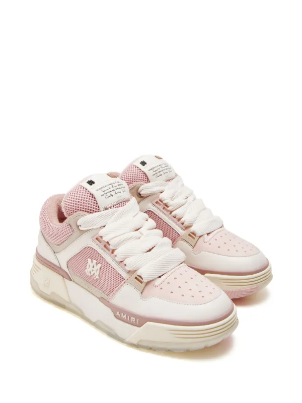 【関税込み】AMIRI ホワイト＆ピンク MA-1 スニーカー AMIRIのホワイト＆ピンク MA-1 スニーカーがセール中