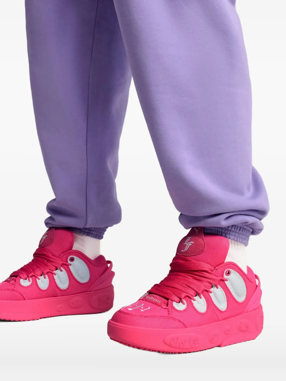 PUMA x LaMello Ball La Francé Pink Carpet sneakers