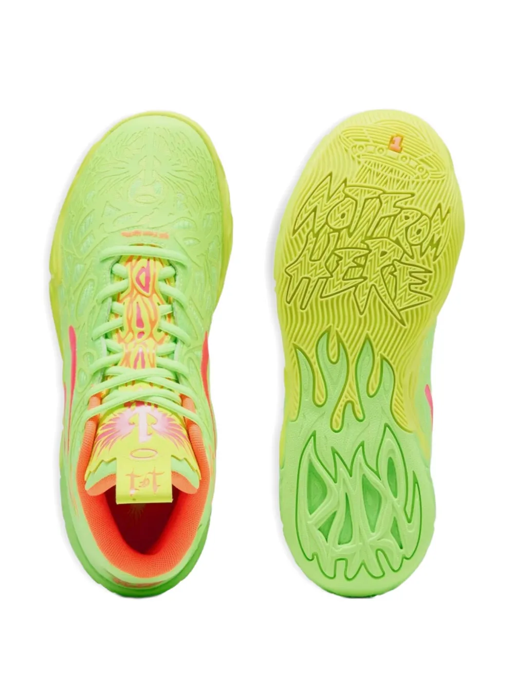 PUMA MB.04 "Yellow Alert Green Glare Pink Alert" sneakers