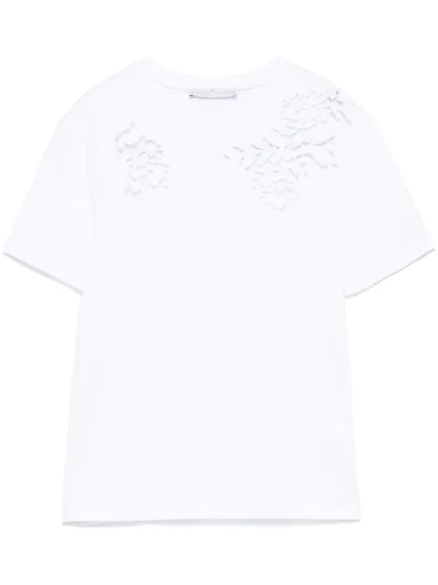 Ermanno Scervino playera con encaje guipur