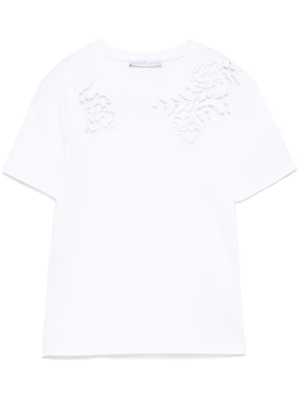 Ermanno Scervino レースTシャツ | ホワイト | FARFETCH JP