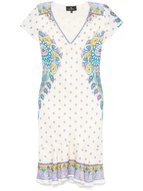 Robe à motif cachemire - ETRO - Modalova
