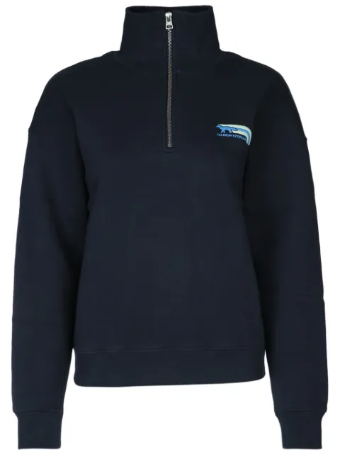Maison Kitsuné Moletom com bordado