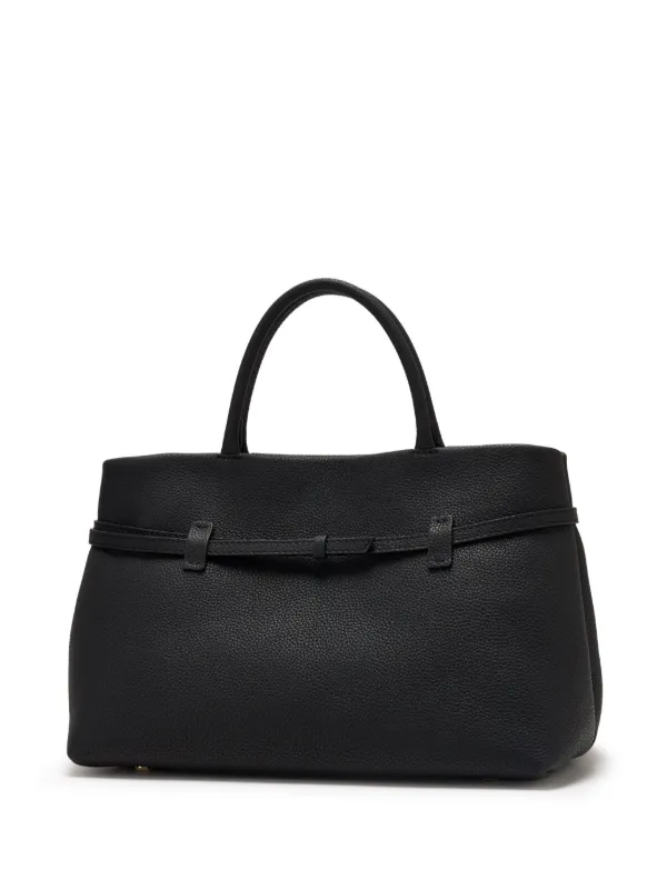 Manu Atelier 35 Le Cambon レザーハンドバッグ | ブラック | FARFETCH JP