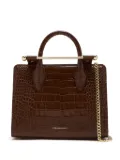 Strathberry leather tote bag - Brown