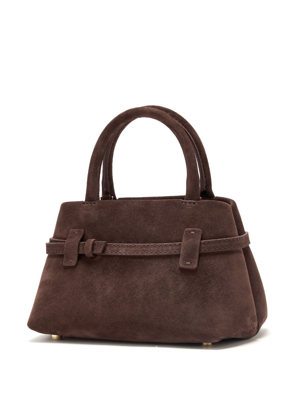 Manu Atelier leather tote bag - Bruin