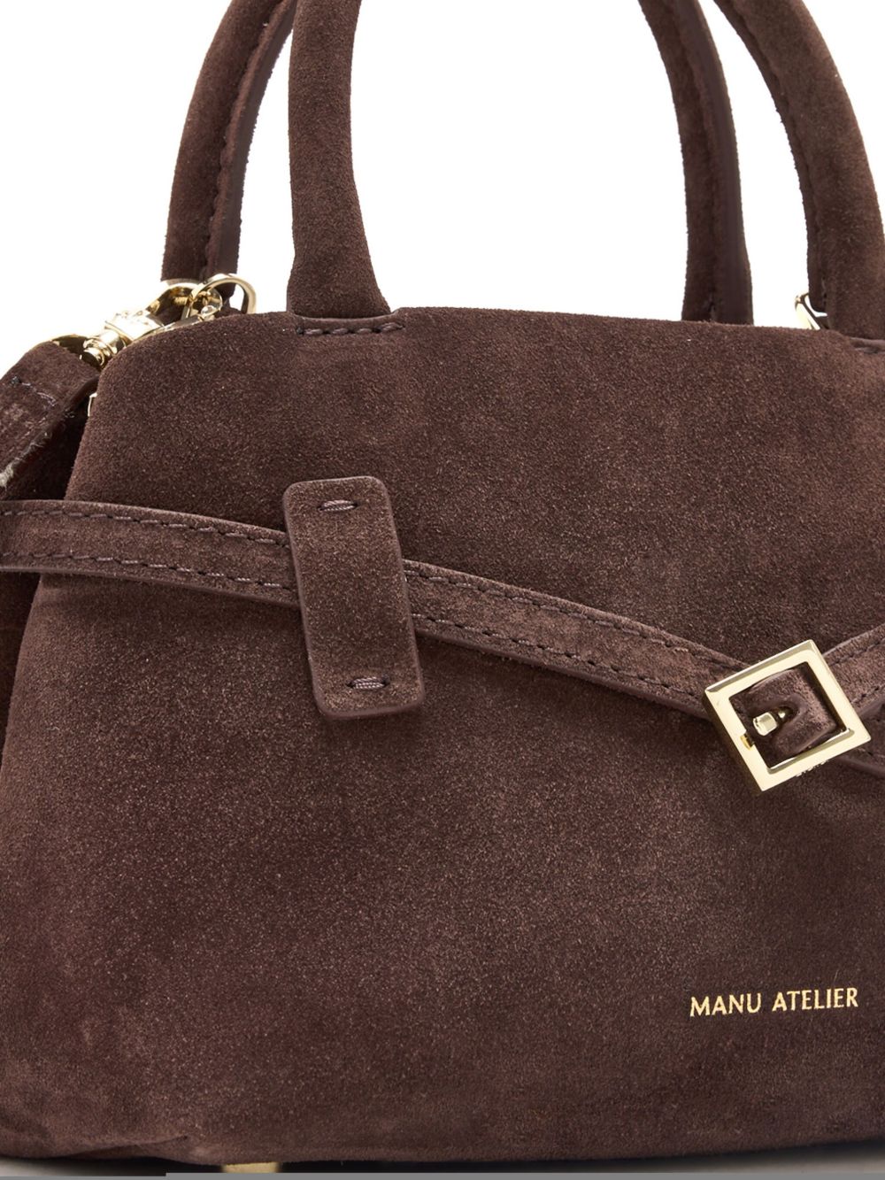 MANU ATELIER LEATHER TOTE BAG