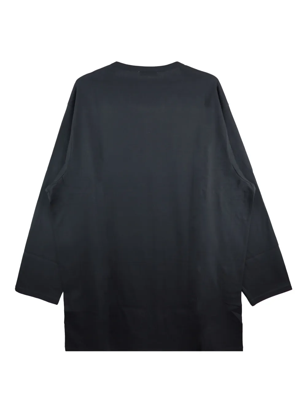 Yohji Yamamoto logo-print t-shirt - Zwart