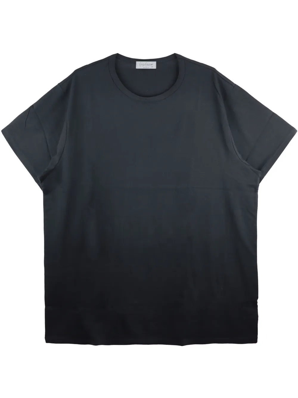 Yohji Yamamoto playera con logo estampado | negro | Image 1