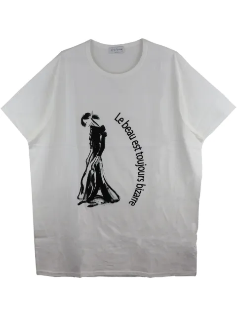 Yohji Yamamoto logo-print t-shirt 