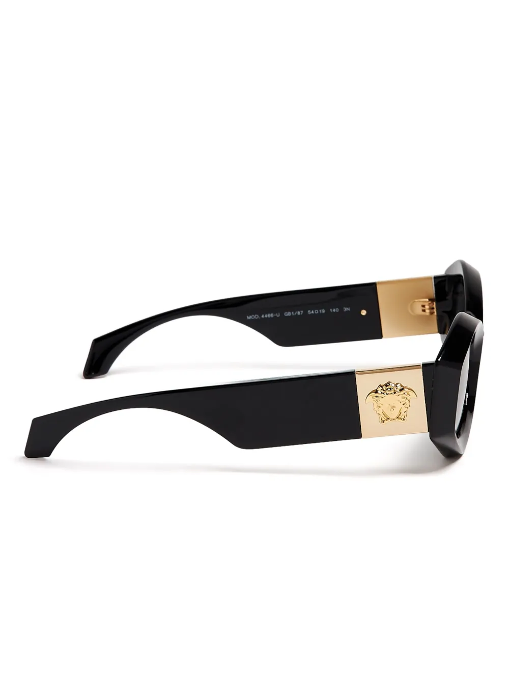 Versace Medusa-plaque sunglasses - Zwart