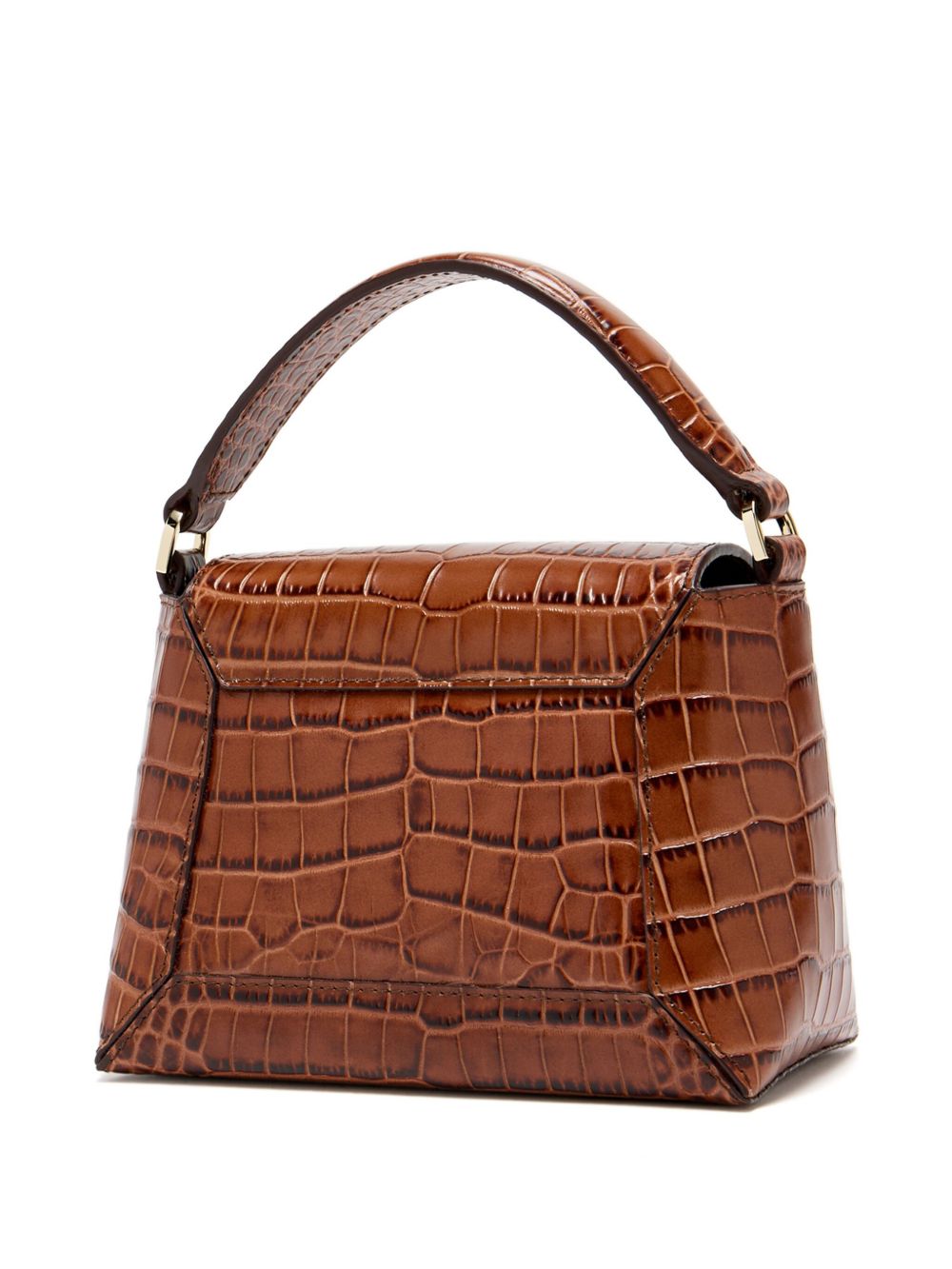 Strathberry Mosaic leren shopper - Bruin