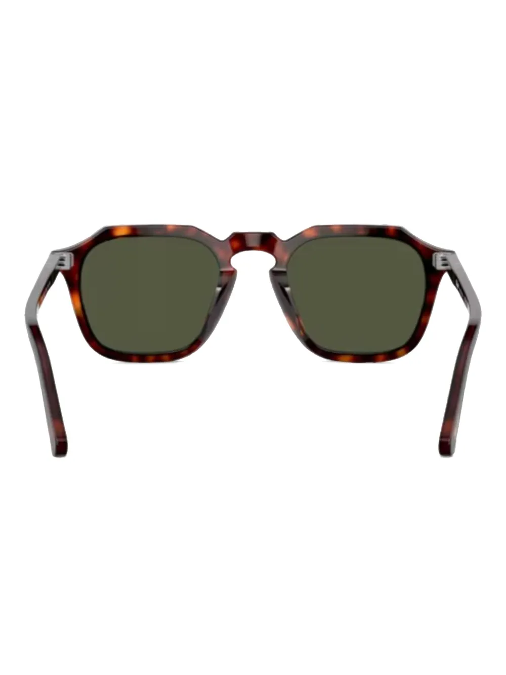 Persol Zonnebril met geometrisch montuur Bruin