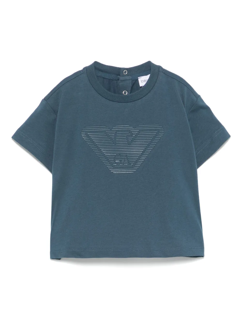 Emporio Ar i Kids Katoenen T-shirt Blauw