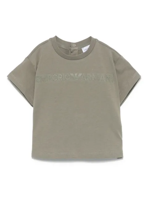 Emporio Armani Kids تيشيرت بشعار مطاطي