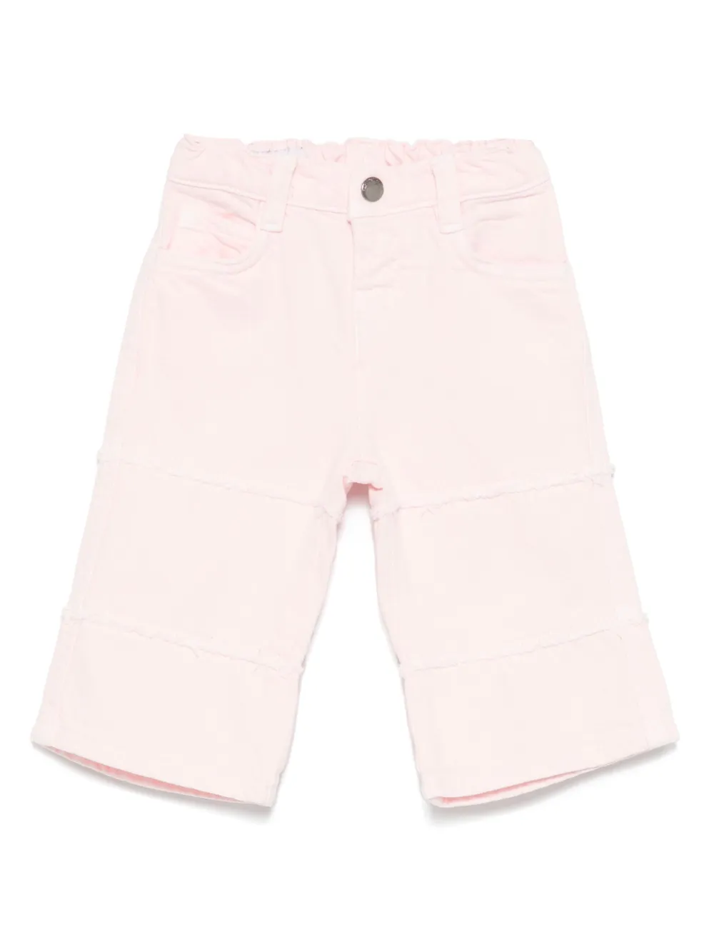 Emporio Ar i Kids Jeans met franje detail Roze