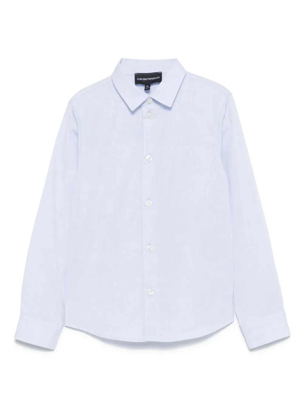 Emporio Ar i Kids Katoenen shirt Blauw