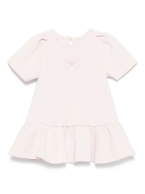 Emporio Armani Kids logo-embroidered dress