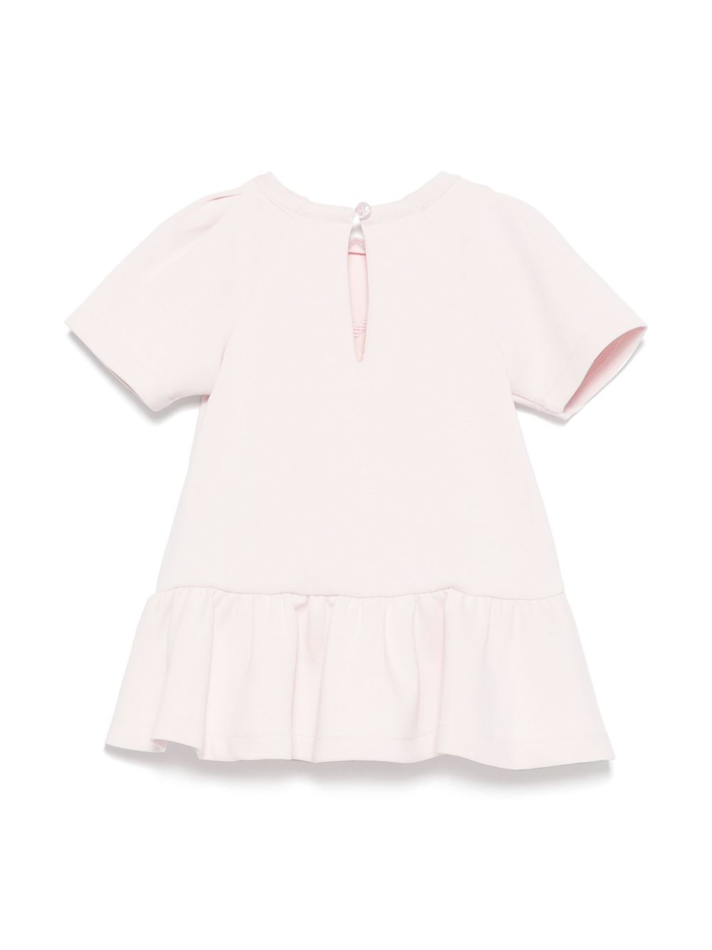 Emporio Armani Kids Jurk met geborduurd logo - Roze