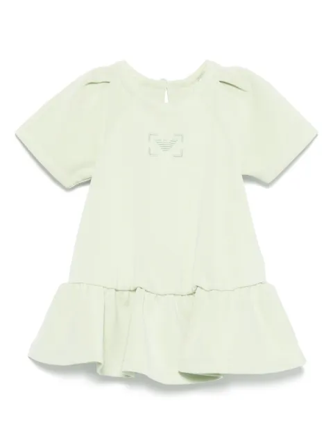 Emporio Armani Kids logo-embroidered dress