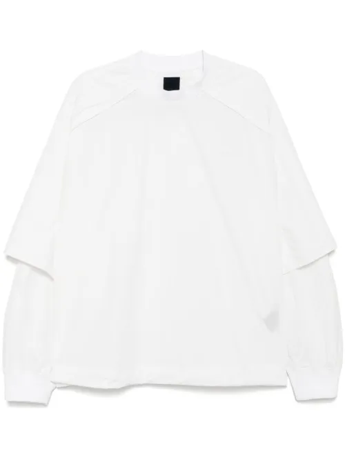 Juun.J sweat à logo brodé - Blanc - Juun.J - Modalova