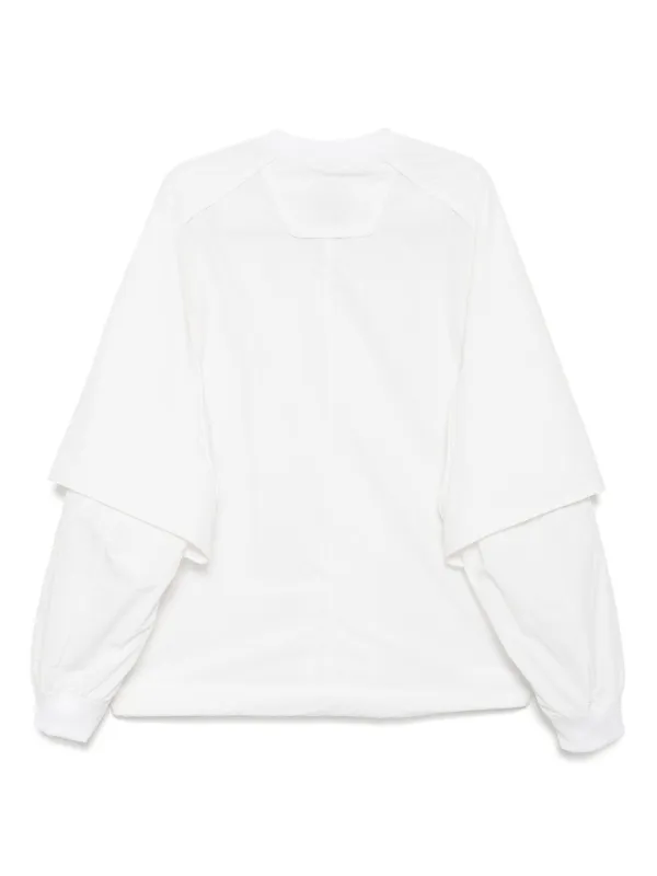 Juun.J ロゴ スウェットシャツ | ホワイト | FARFETCH JP