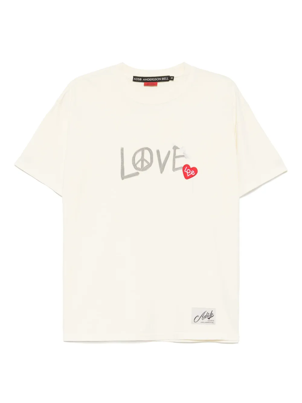 Andersson Bell T-shirt met print Beige