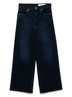 Simone Rocha Wide Puddle ジーンズ | ブルー | FARFETCH JP