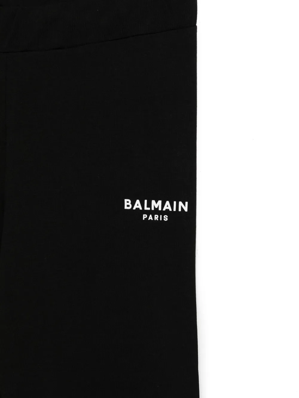 Balmain Kids Legging met logoprint Zwart
