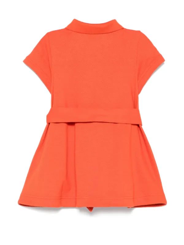 Burberry Kids Equestrian Knight-embroidered Dress FARFETCH AU