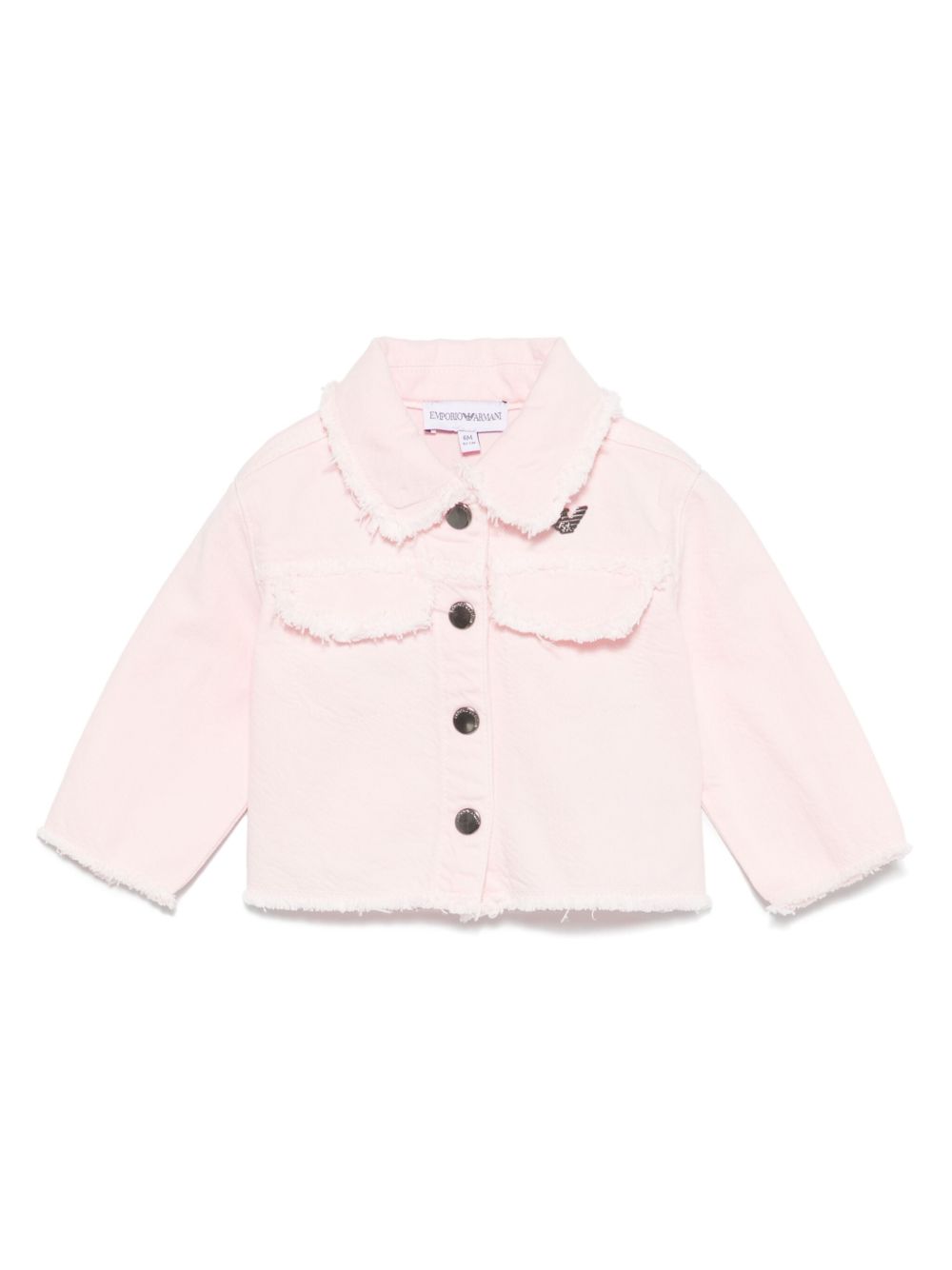 Emporio Ar i Kids Jack met franje detail Roze