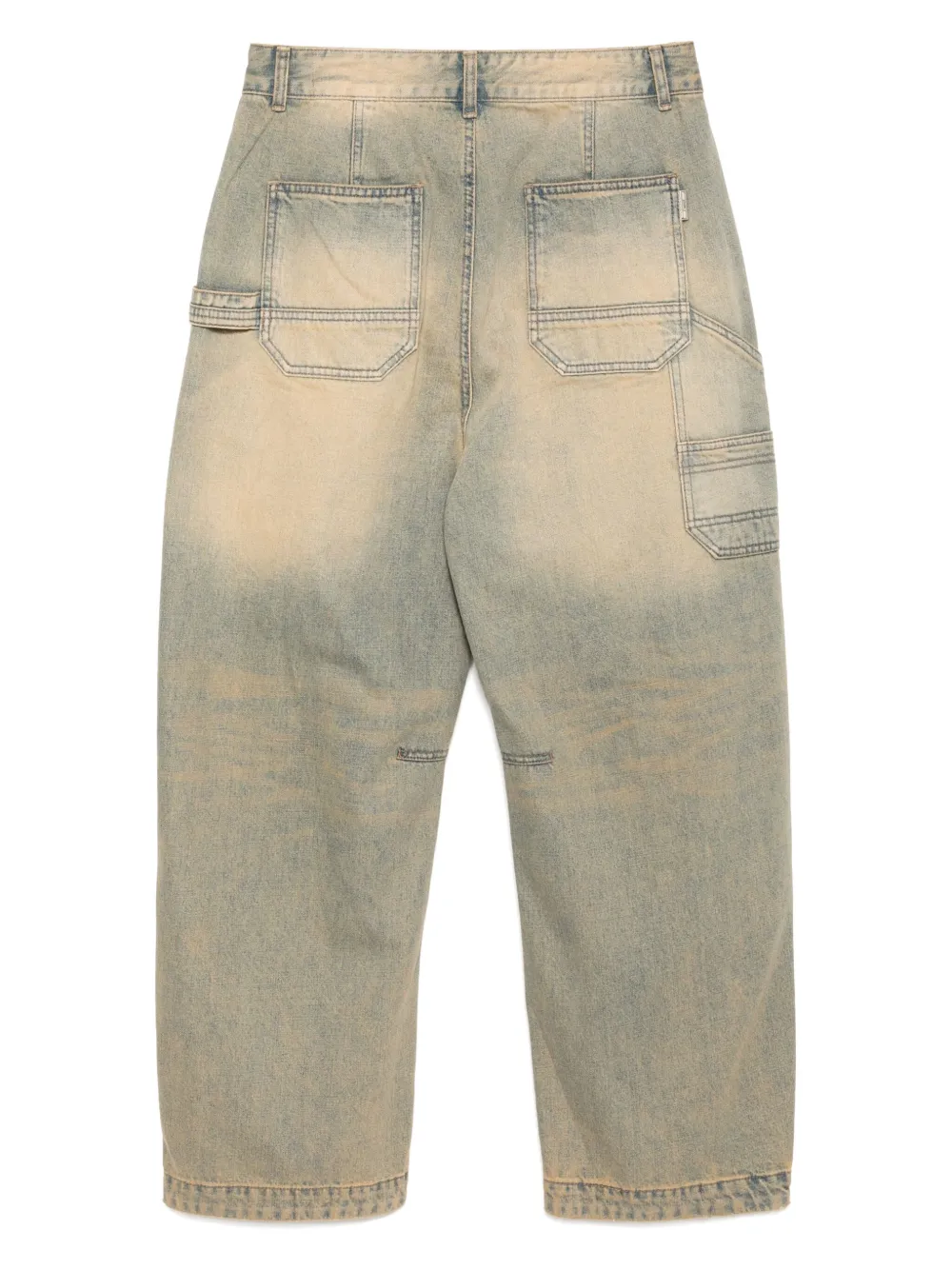 Juun.J tapered-leg jeans - Blauw