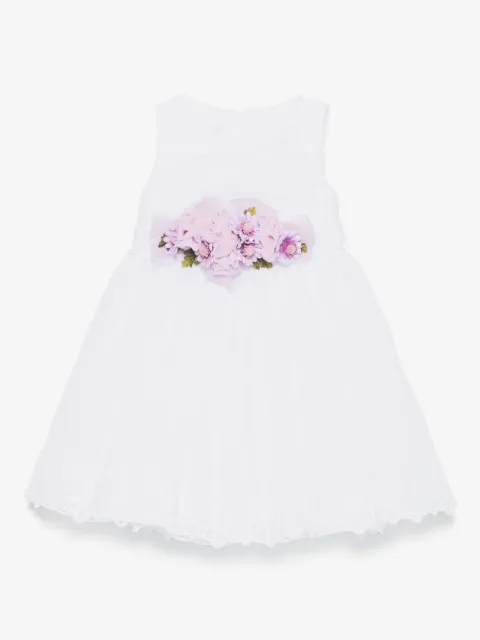 Colorichiari Vestido com detalhe franzido