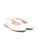 MONTELPARE TRADITION Saint Trope ballet flats - White