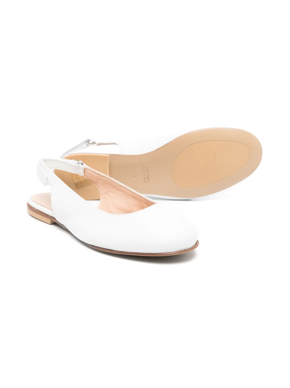 MONTELPARE TRADITION Saint Trope ballerina's - Wit